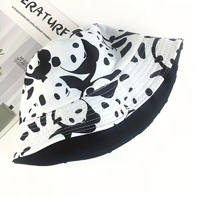 Modni grafiti potiskani ribiški klobuk za moške in ženske, prilagojen modni senčnik za prosti čas na prostem, vsestranski_voghion.com