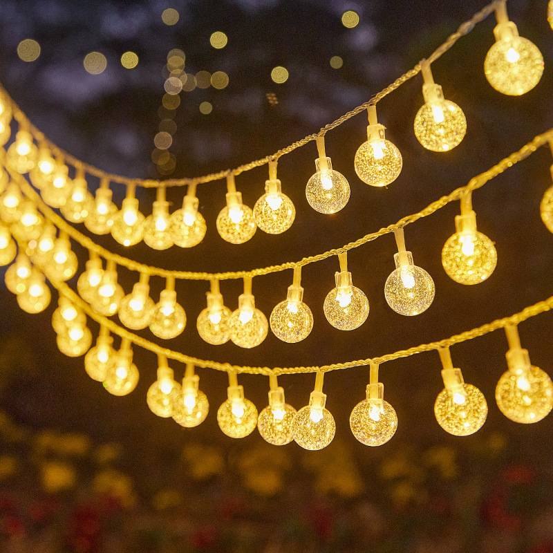 Luci a LED a batteria/USB – Luci decorative per esterni e interni (3M/20 LED, impermeabili IP44, PVC infrangibile, durata 60.000 ore)_voghion.com