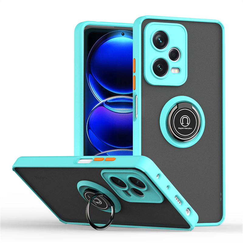 Magnetisk biltaske til Xiaomi Redmi Note 12 11 12s 10s 10 9 8 Pro 10C 12C Ringholdercover til Redmi Note 12 Pro Plus 5G_voghion.com