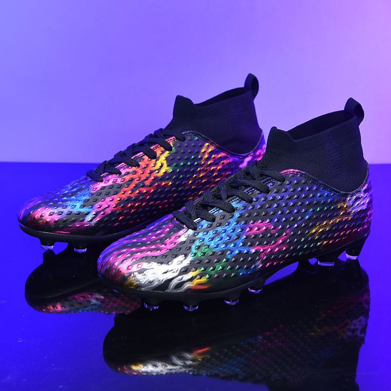 Jauni vīriešu futbola apavi, futbola zābaki, zēni, meitenes, studenti, treniņi, neslīdošas kniedes, pretslīdes, nodilumizturīgi, ērti_voghion.com