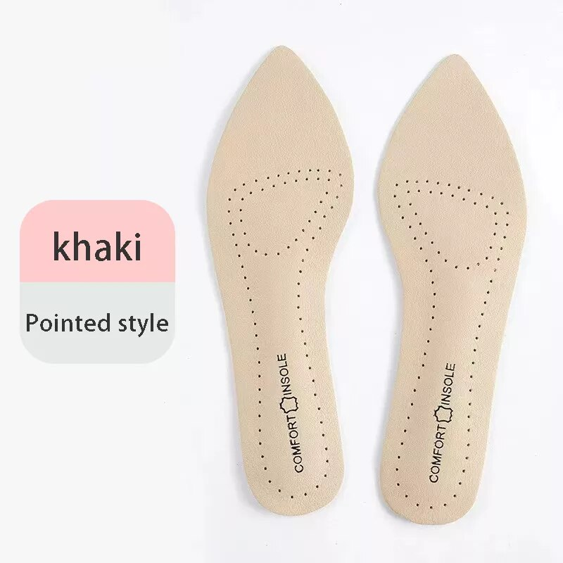 A Pair Women Sandal Insoles Comfortable Soft Bottom Breathable And Non Slip Can Be Pasted High-heeled Shoes Sole_voghion.com