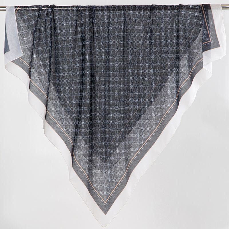 New Malaysian Indonesian Muslim Hot Selling With Versatile Lines, Simple Patterns, Right Angle Rolled Edges, Bali Yarn Square_voghion.com