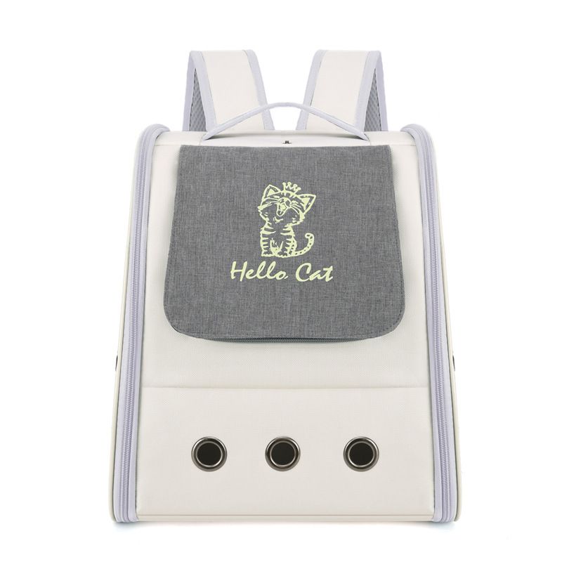 Carrier Large Capacity Outdoor Portable Pet Travel Space Capsule Breathable Visible Backpack Cat Bag_voghion.com