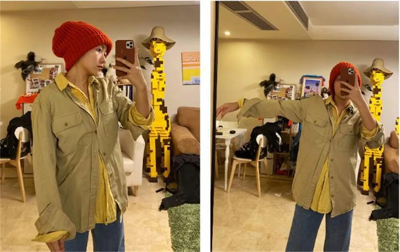 Winter Knitted Women's Hats Lock Temperature Warm Unisex Caps Skin-friendly Soft Big Head Woolen Beanie Clothing_voghion.com