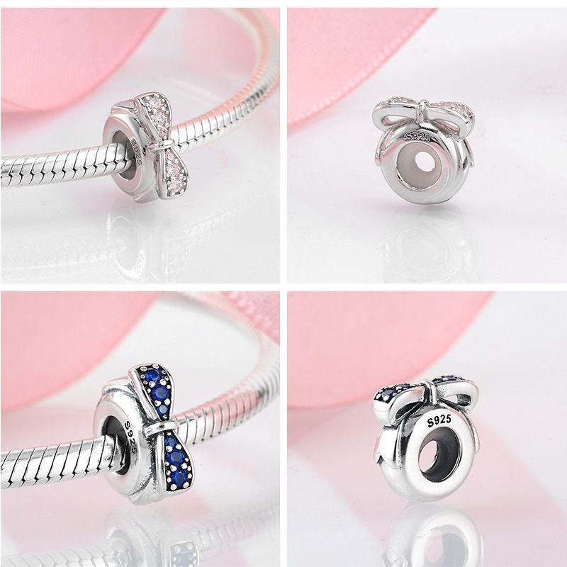 Damenperlen, Blütenblatt-Abstandsperlen, S925-Sterlingsilber, Damen-Armband, Halskette, DIY-Positionierungsperlen_voghion.com