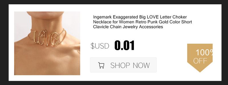 2025 New Arrivals Ingemark Exaggerated Chunky Heavy Metal Twisted Torques Choker Necklace for Women Spiral Big Chain Grunge Jewelry_voghion.com