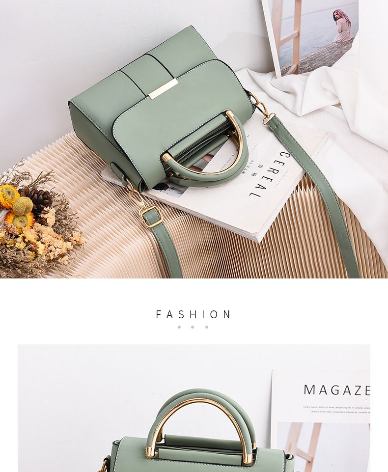 Fashion Large Capacity Messenger Bag Shoulder Bag Temperament Handbag_voghion.com