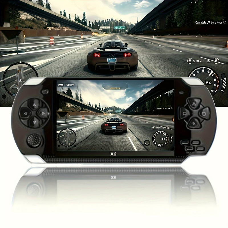 The X6 Portable Game Console Has A 4.3-inch High-definition Large Screen, 8GB RAM, 20,000+ Built-in Games, And Has Music, Video And E-book Functions_voghion.com