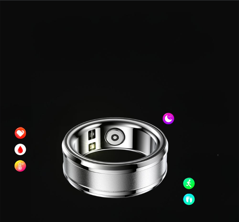 Slimme elektronica slimme draagbare slimme ring bloedzuurstofring stap calorie gezonde slaapring_voghion.com