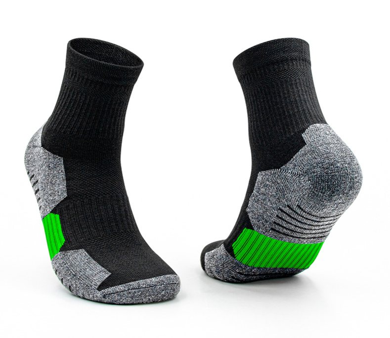 Accessori per scarpe Calzini da basket popolari Calzini in spugna ispessita Calzini da corsa sportivi traspiranti ad asciugatura rapida professionali da uomo per allenamento di combattimento reale_voghion.com
