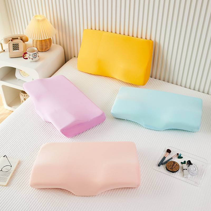 Cervical Pillow For Neck And Shoulder,Contour Memory Foam Pillow,Ergonomic Neck Support Pillow For Side Back Stomach Sleepers With Pillowcase_voghion.com