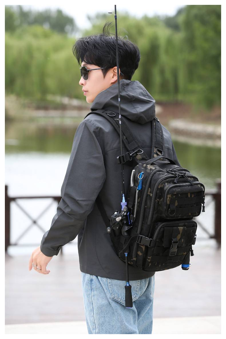 Multi-functional Backpack, Outdoor Fast-response Military Tactical Commuting Work Bag, Fishing Bag, Fishing Gear Bag_voghion.com