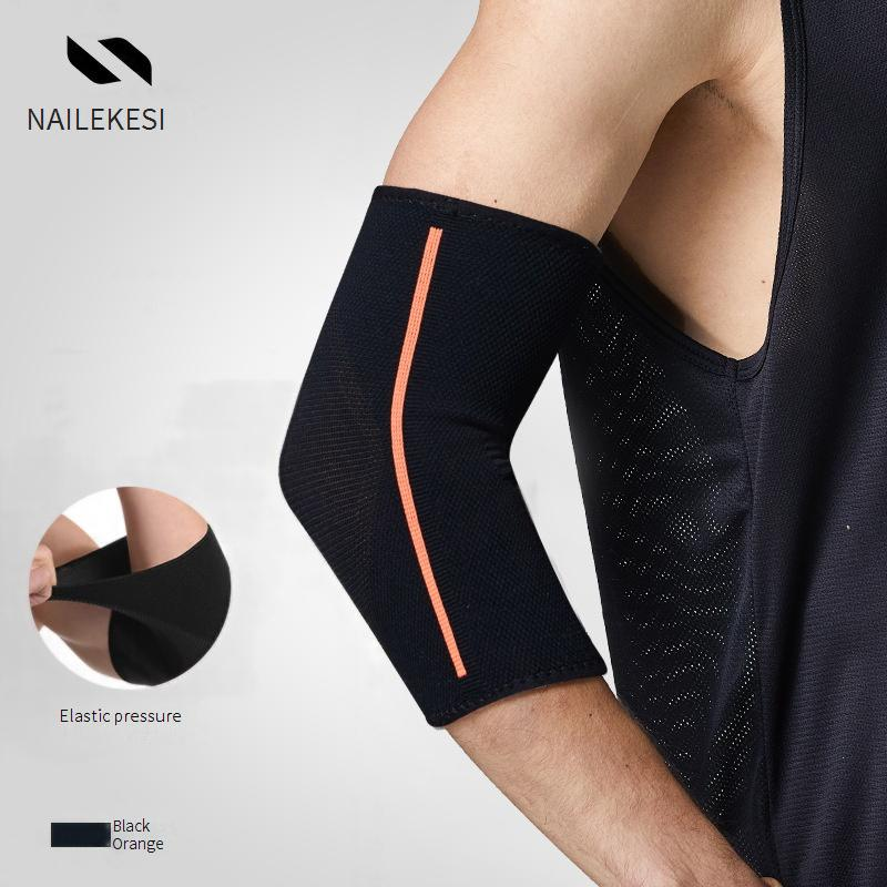Kompressions-Ellenbogen- und Handgelenksbandage – Atmungsaktive Nylon-Armbandage zur Vorbeugung von Verletzungen beim Basketball, im Fitnessstudio und bei Sportarten_voghion.com