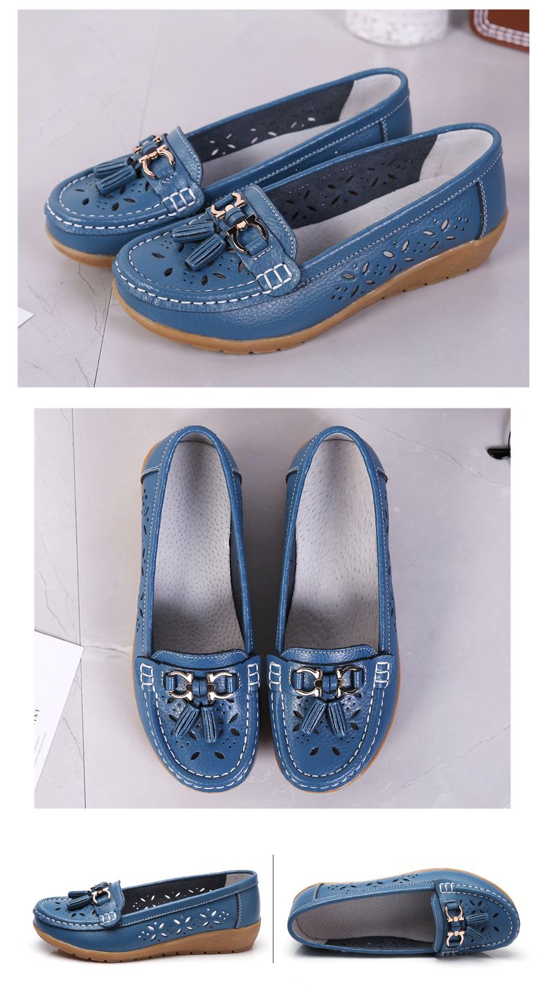 Doudou weibliche Mutter Schuhe faule Schuhe Damenschuhe Damen Casual Single Schuhe_voghion.com