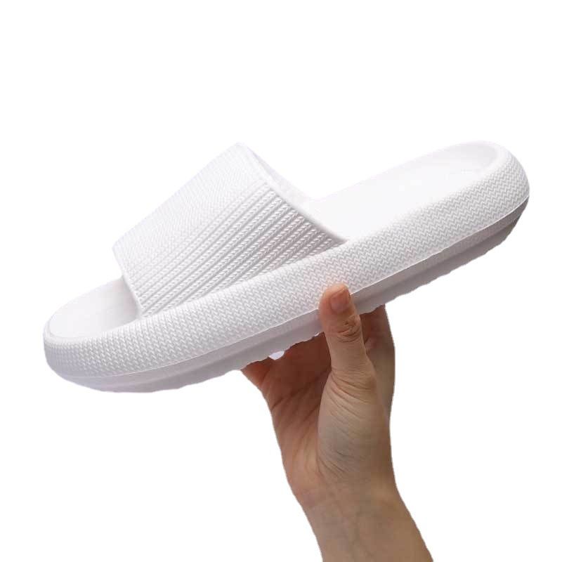 Ciabatte da bagno estive da donna, in EVA, da uomo, con fondo spesso e morbido in plastica di qualità imbattibile, con la sensazione di calpestare le feci._voghion.com