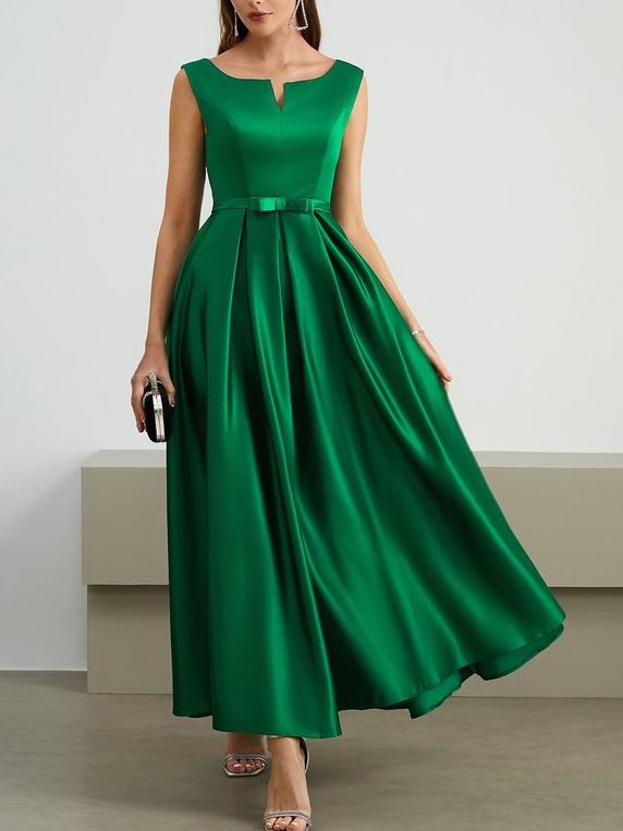 Imbracaminte de dama satin fusta mare rochie de seara_voghion.com