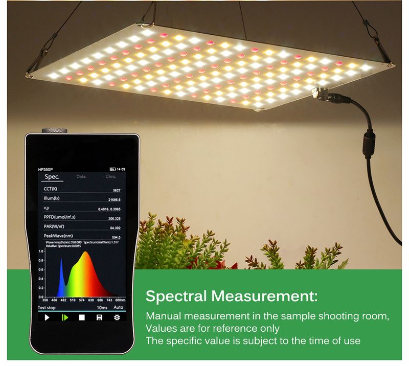 Ledgrowlight Quantum Board Planzewuesstumslampe Dimmbar Vollspektrum Planzefëllliicht Indoor Treibhausplanzung_voghion.com
