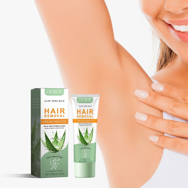 OUHOE Light Fragrance Cleans the Body Smooth Delicate, with Gentle Removal Cream for Underarm, Hand, and Leg Hair_voghion.com
