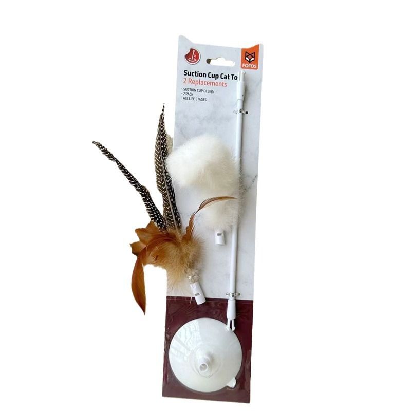 Two Foxes FOFOS Bacchetta Giocattolo Resistente e Resistente ai Morsi Autointrattenimento Interattivo Asta Teaser Forniture per Gatti_voghion.com