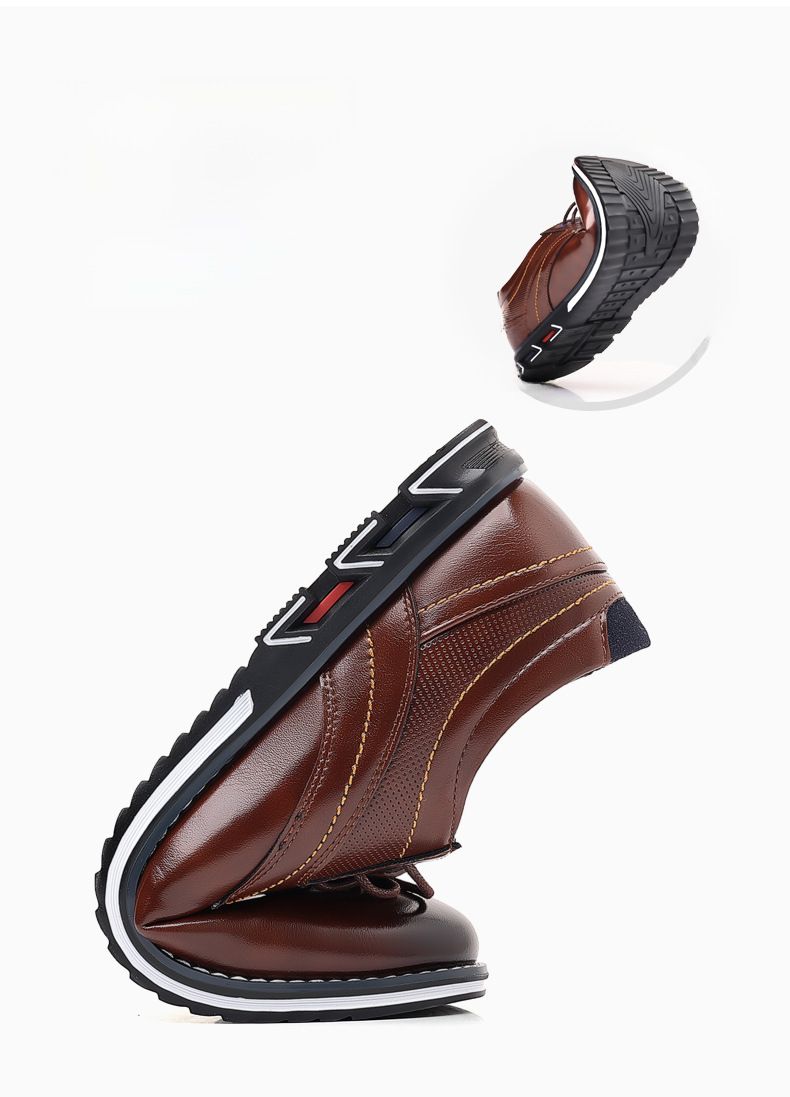 Mildon 9901 cross-border men's leather shoes men's large size 38-48 work Fashion OPP bag packaging without shoe box_voghion.com
