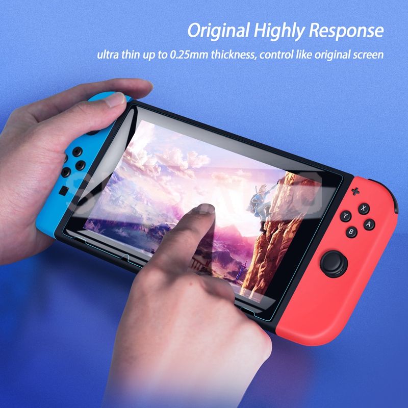 Schutz Glas für Nintend Schalter Gehärtetem Glas Screen Protector für Nintend Schalter Oled Glas Zubehör Bildschirm Film_voghion.com