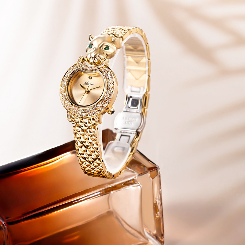 Women's Watch Authentic Design Sense Leopard Small Dial Bracelet Watch Fashion Women's Quartz Watch_voghion.com
