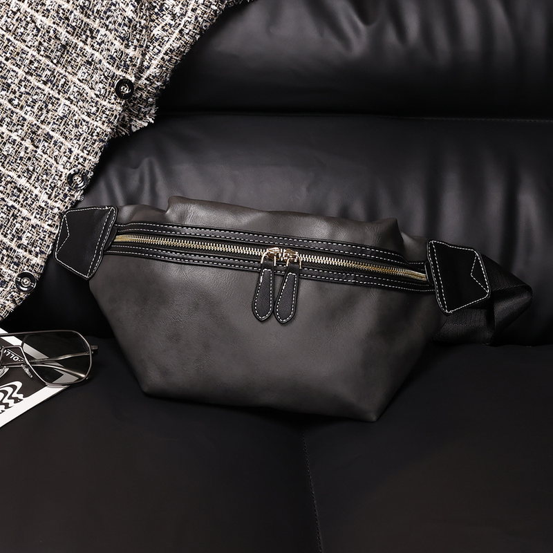 2023 Nei europäesch an amerikanesch klassesch Casual Kontrast Gürteltasch Modesch a villfälteg One-Shoulder Crossbody Broschttasch Trendy Unisex Modeller_voghion.com