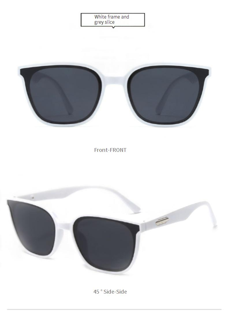 Blue Plus Unisex Full Frame Sunglasses - Lightweight & Foldable With UV400 Protection (Multi-Color, Fashionable Design)_voghion.com