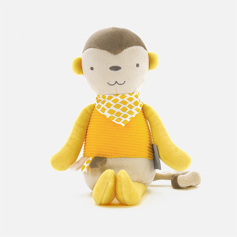 Stuffed Animals Soft Life Spot Wholesale Monkey Doll Short Plush Monkey Toy Baby Companion Comfort Doll_voghion.com