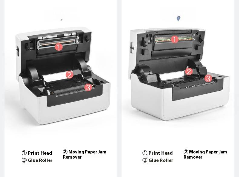 HPRT N41 Thermische labelprinter voor verzending en barcodes, Bluetooth/USB-connectiviteit, compatibel met Windows/Android/iOS_voghion.com