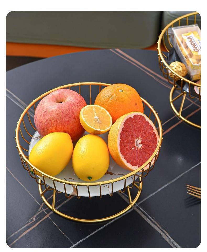 Kreatives Obsttablett aus Glas, Wohnzimmer, Teetisch, Süßigkeitentablett für den Haushalt, Snack-Melonen- und Obsttablett, neue Dim-Sum-Tablett-Dekoration_voghion.com