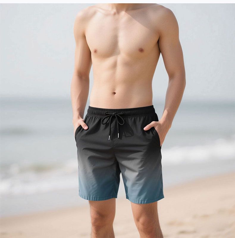 Men's Clothing Anti Embarrassment Loose Large Size Professional Adult Quick Drying Five Point Men's Swimsuit Fashion Swimming Trunks_voghion.com