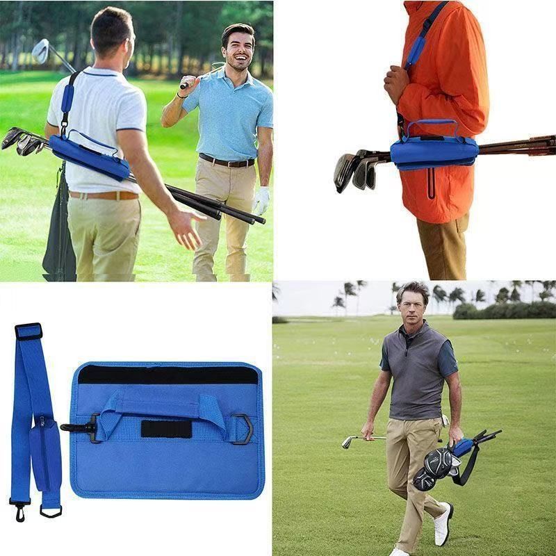 Cross-Border Portable Accessories Shoulder Crossbody Golf Club Storage Bag_voghion.com