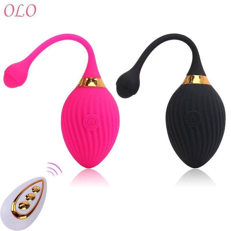 Plug œuf sans fil à 10 vitesses, stimulation anale du clitoris, jouet sexuel pour femme, vibromasseur d'exercice de serrage 977_voghion.com