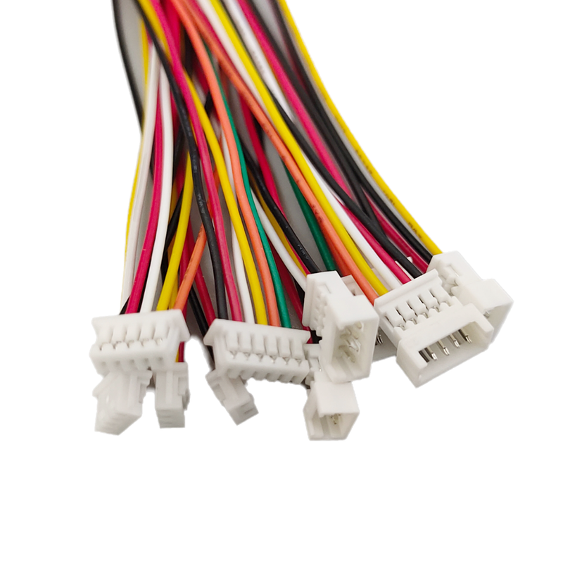 5/10 Pairs Mini JST Connector Pitch 1.25mm Male Plug Female Jack Socket 2P/3/4/5/6 Pin Connectors With Wire Cable 10CM_voghion.com