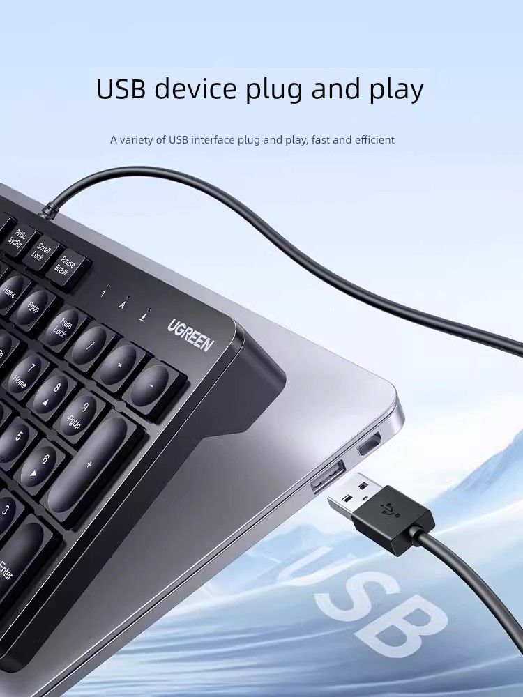 lian 007 Set Mouse Office Desktop Computer Ku004 With Wireless Keyboard_voghion.com