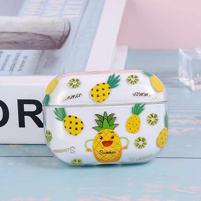 Za Airpods Pro 2 Gen 2022, prozirna tvrda PC maska za slušalice s uzorkom voća, za Apple Air Pod 3 Pro 1_voghion.com