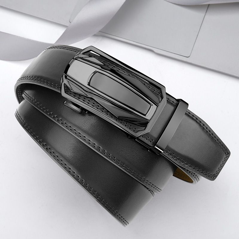 Cintura, Uomo, Cintura in pelle di mucca, Moda, Affari, Casual, Versatile, Cintura_voghion.com