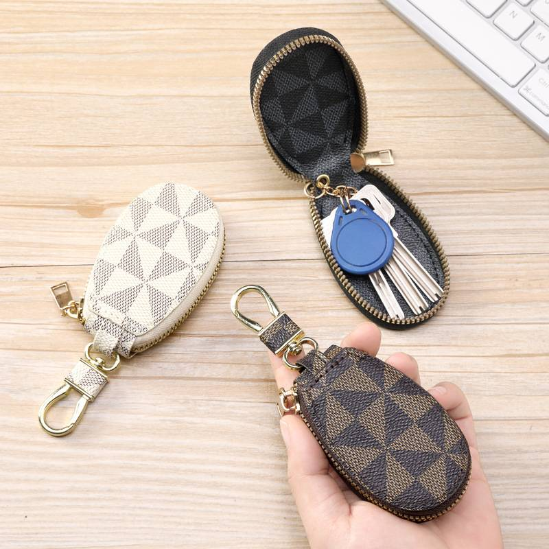 Key Bag Women Cute Multifunctional Mini Simple Large Capacity Men's Zipper Home Car Key Chain_voghion.com