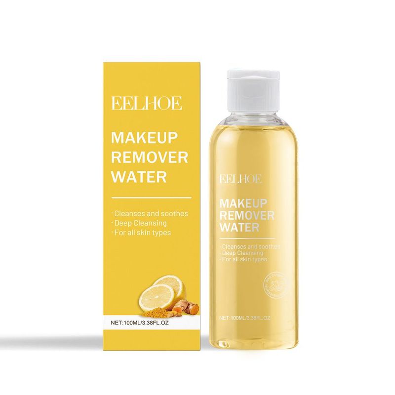 EELHOE Ginger Lemon Makeup Remover, Gentle Cleansing Face Makeup Skin Refreshing And Not Tight Makeup Remover_voghion.com