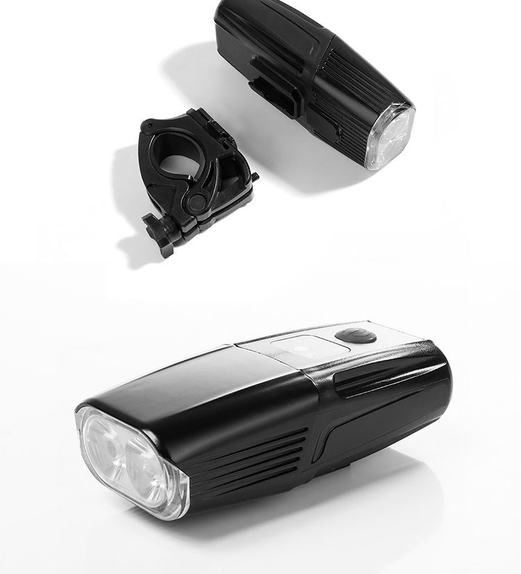 USB-Lade-Aluminiumlegierung-Fahrrad-Starklicht-Nachtscheinwerfer, Rücklichter, Mountain-Reitlichter, Fahrradzubehör_voghion.com