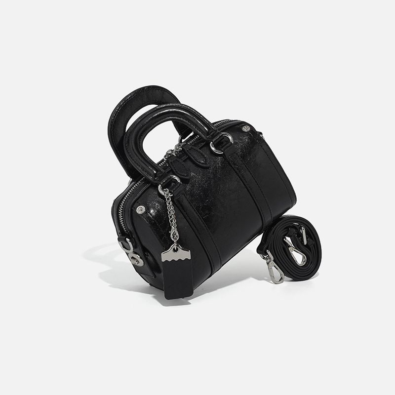 Cuscino Boston per donna 2024 Nuova borsa a mano piccola autunno inverno di alta qualità, borsa a tracolla versatile_voghion.com