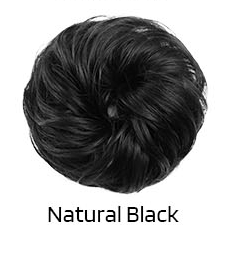 Chignon, Chignon Veri Capelli Umani Al 100% Arruffati Estensione Updo Chignon Riccio Naturale Con Fascia Elastica Chignon Per Donne_voghion.com