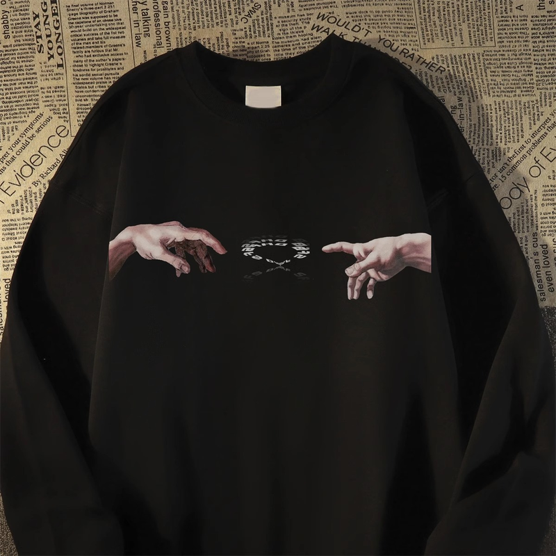 Sudaderas de cuello redondo de alta calidad para hombre y mujer de primavera y otoño de 2024_voghion.com