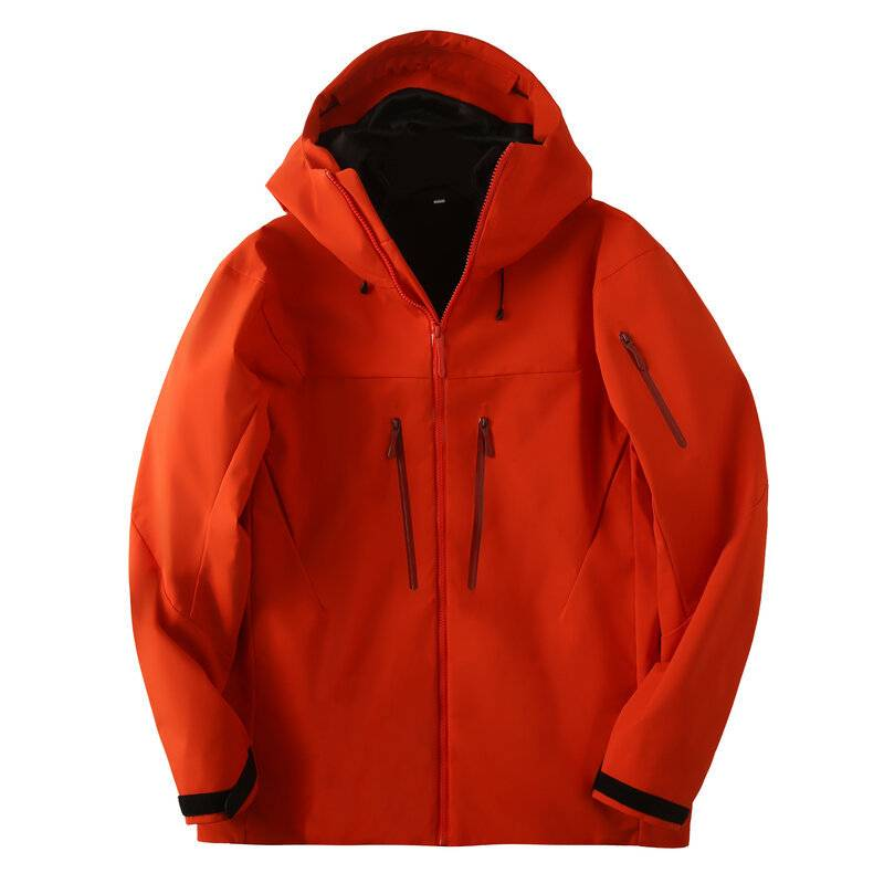 Chaqueta de una sola capa para hombre, resistente al viento y al agua, con tres capas de protección._voghion.com