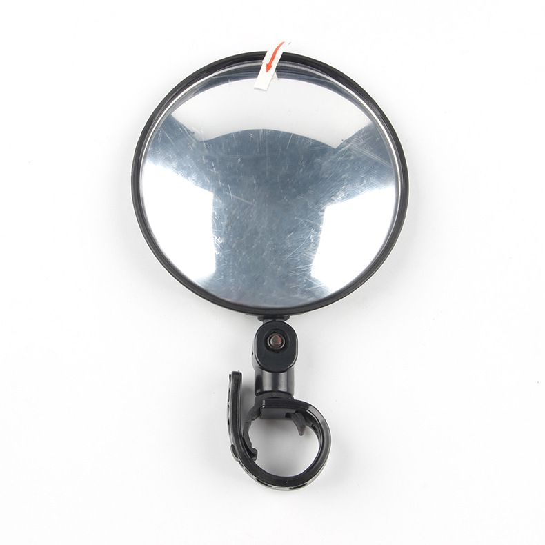 Espejo retrovisor universal para bicicleta - Espejo convexo gran angular para bicicletas eléctricas y de montaña (redondo/ovalado, paquete de 1/2)_voghion.com