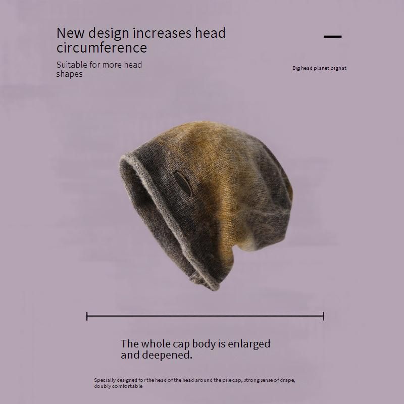 Women's Hats Autumn And Winter Warm Mountain Hat With Ear Protection Caps Small Outdoor Mountaineering Hat_voghion.com