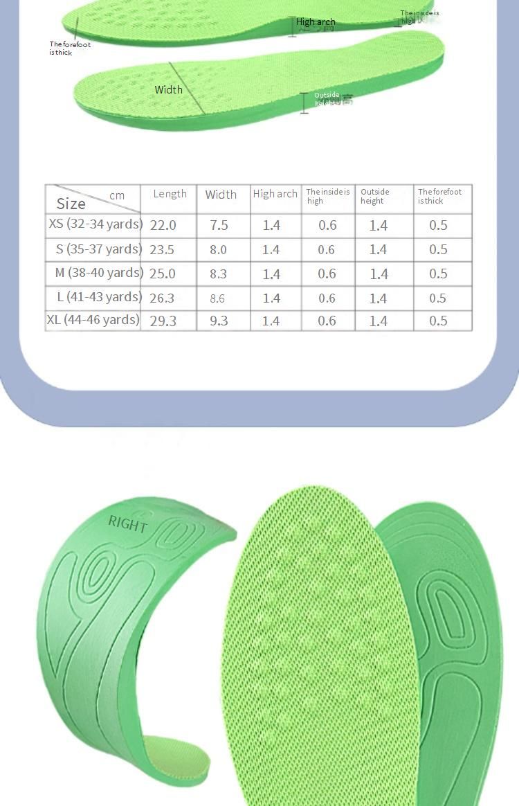 Insoles O Leg Orthopedic Insoles PU Foam Men And Women's Flat Foot Eversion Sports And Leisure Orthopedic Insoles Can Be Cut_voghion.com