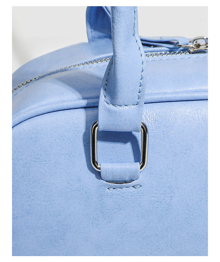Versione coreana dei modelli estivi Ms. 2025 della nuova borsa a tracolla grande e capiente in pelle cerata con olio sotto le ascelle, alla moda e versatile._voghion.com