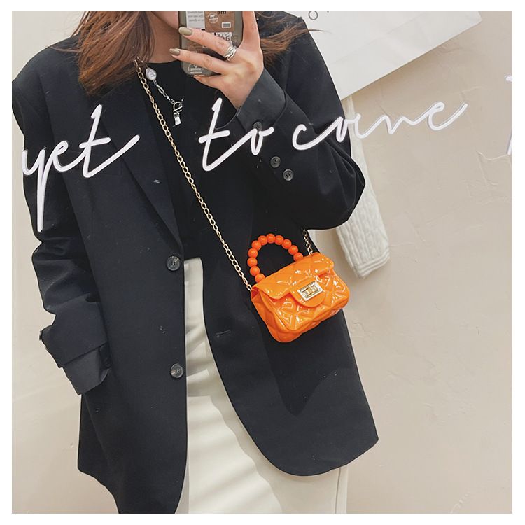 2024 Borsa a tracolla piccola carina per ragazza rossa Internet per bambini in gelatina trasparente Super Fire_voghion.com